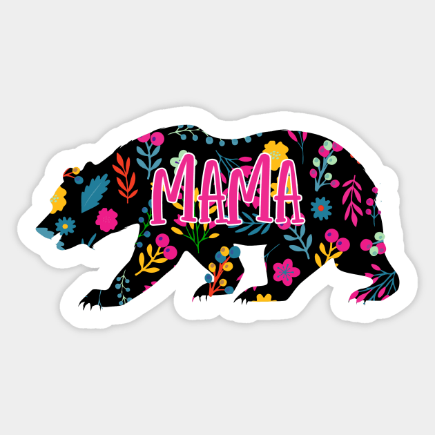 Mama Bear Sticker by Design Anbay